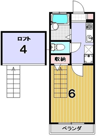 キャスル松山の物件間取画像